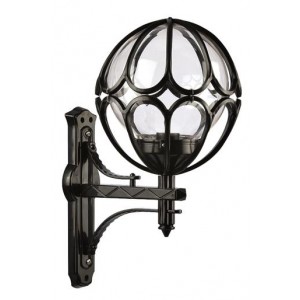 BLACK WALL GARDEN sconce 40 X 30 CM LOAD: 62 CM